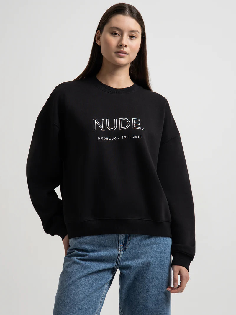 Nude Sweater | Nude Lucy | Harry & Gretel Perth | Jumper | Black