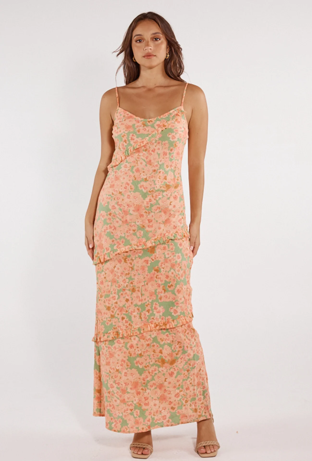 Gloria Maxi Dress | Flores - Harry & Gretel