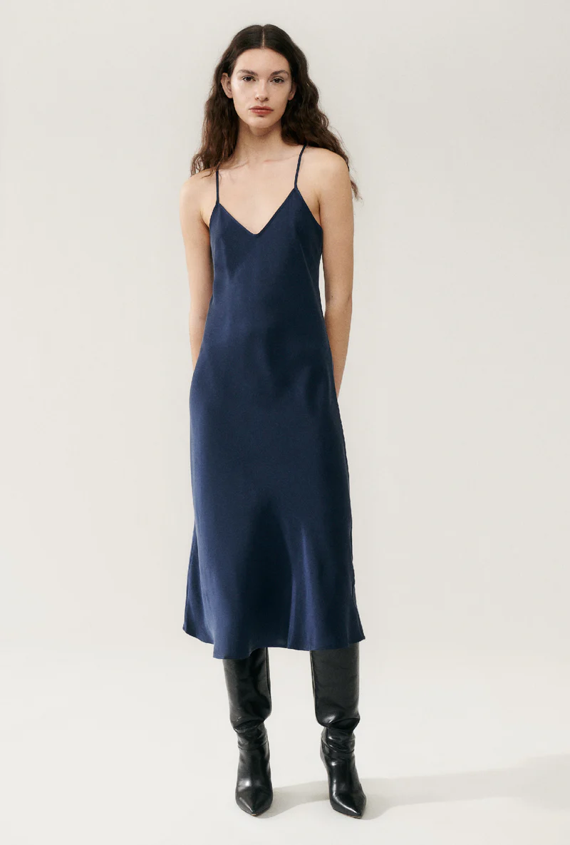 90s Metallic Mesh Slip Dress (S) main image 1