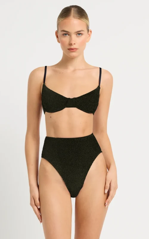 Gracie Balconette | Caviar Lurex