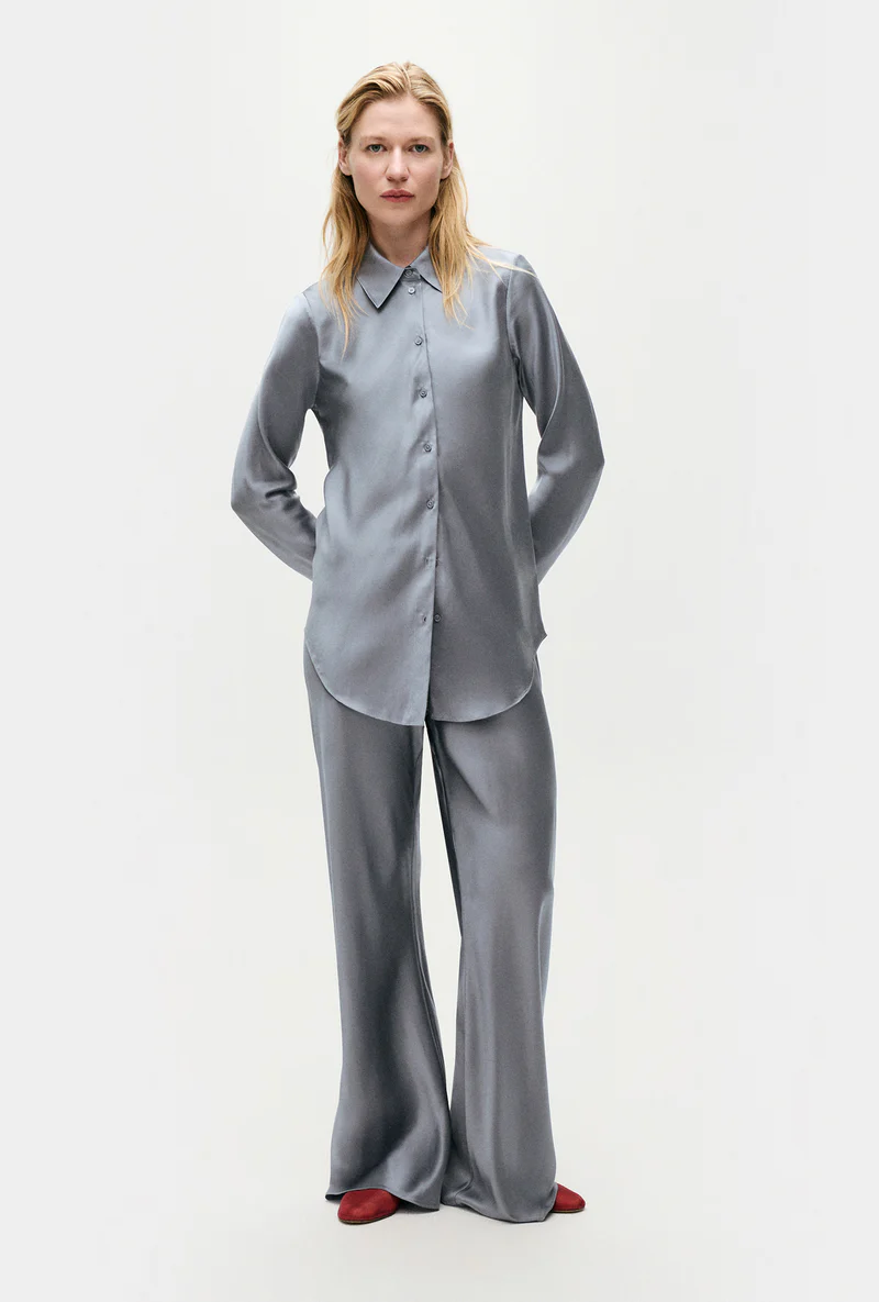 Bias Cut Shirt | Storm - Image 4