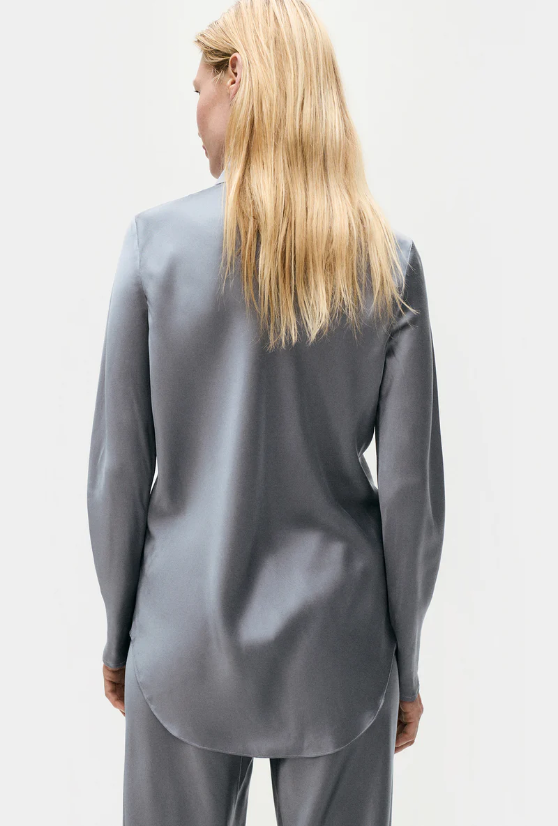 Bias Cut Shirt | Storm - Image 2