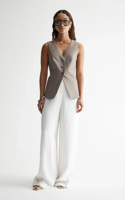 Elowen Vest | Granite