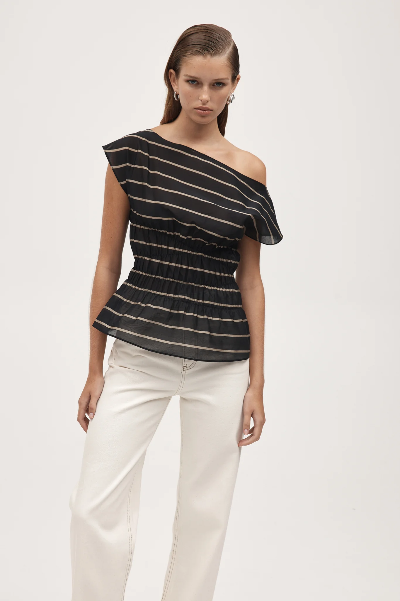 Aida Top | Black Stripe | Marle | Harry&Gretel