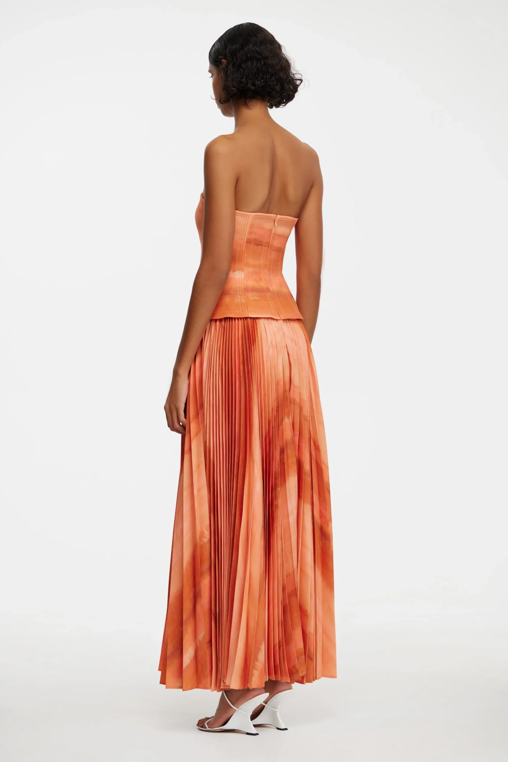 knee length dresses for ladies LEASGILL MIDI DRESS – Acler main image 1