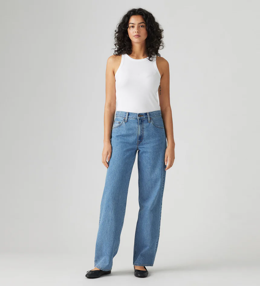 Baggy Dad Jeans | Own It Stone