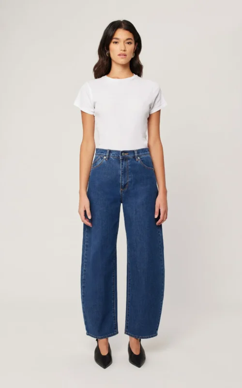 Gigi Barrel Jean | Forever Blue