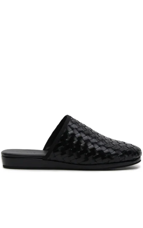 Woven Slip-On | Black