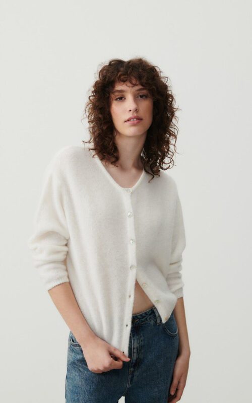 Vitow Cardigan | White