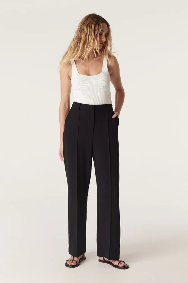 Tate Wide Leg Pant | Black