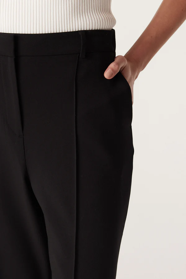 Tate Wide Leg Pant | Black - Image 5