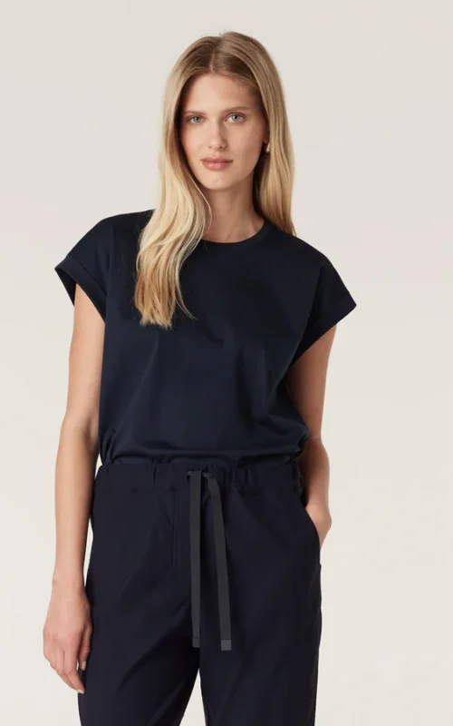 Pima Tee | Navy