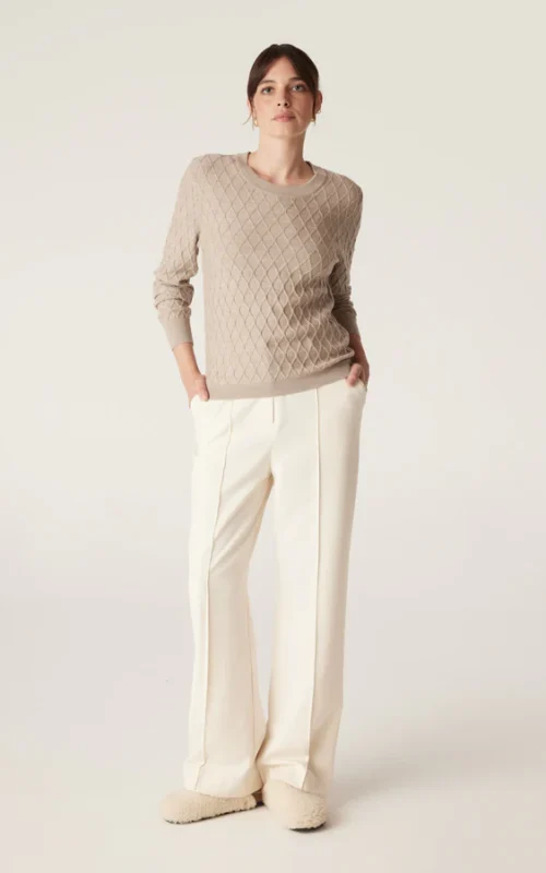 The Hampden Merino Jumper | Pebble