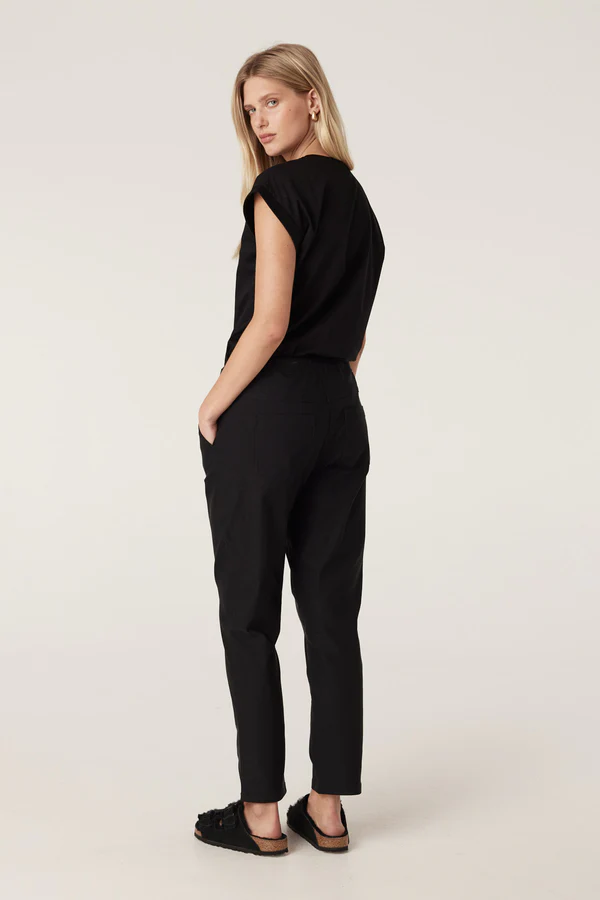 Pima Tee | Black - Image 3