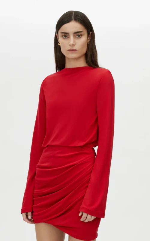 Paloma Mini Dress | Scarlet