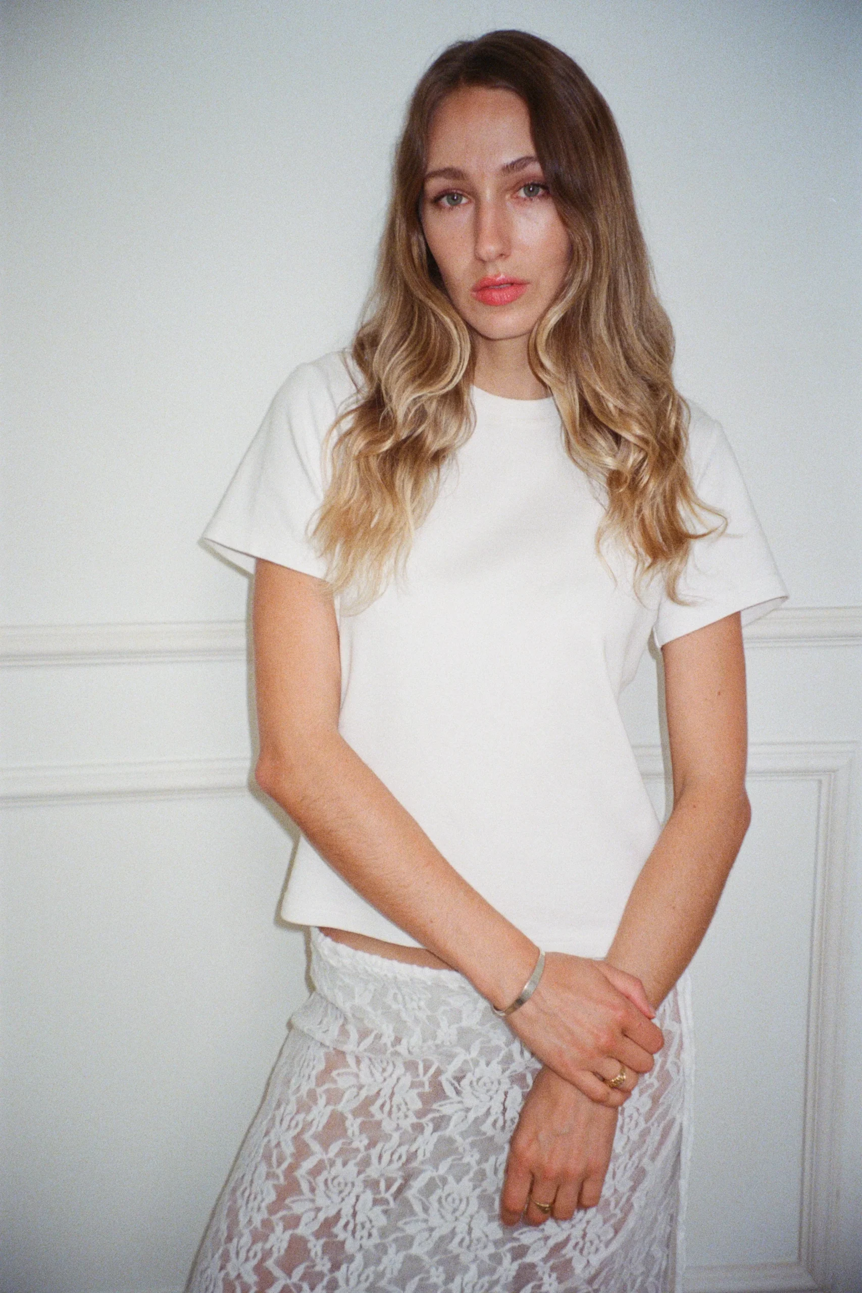 Lace Skirt | Optic White - Image 5