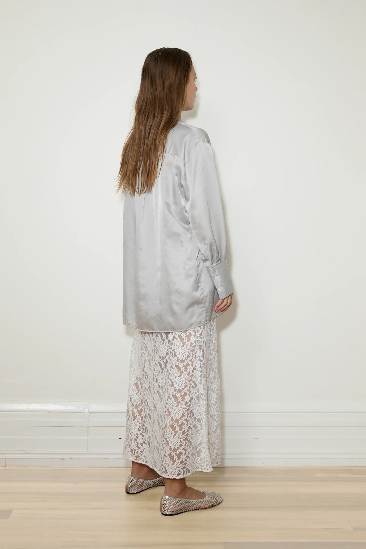 Lace Skirt | Optic White - Image 4