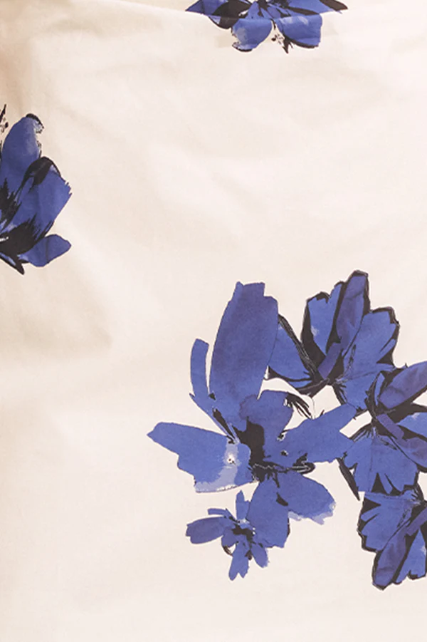 Enya Draped Dress | Midnight Wallflower - Image 7