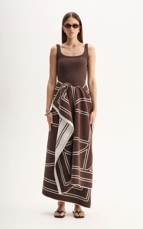Beau Towel | Chocolate