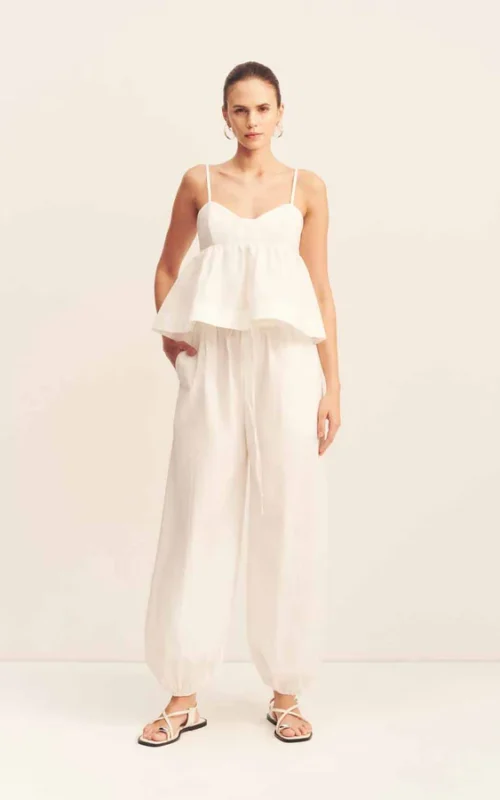 Campbell Harem Pant | Ivory