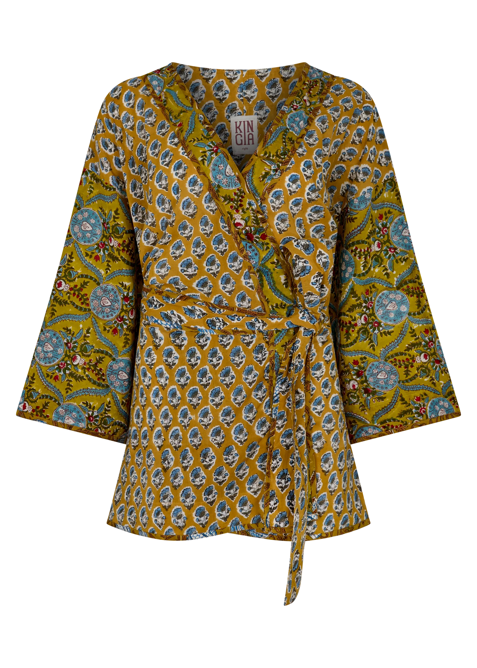 Zoya Souvenir Kimono | Block Print - Image 2
