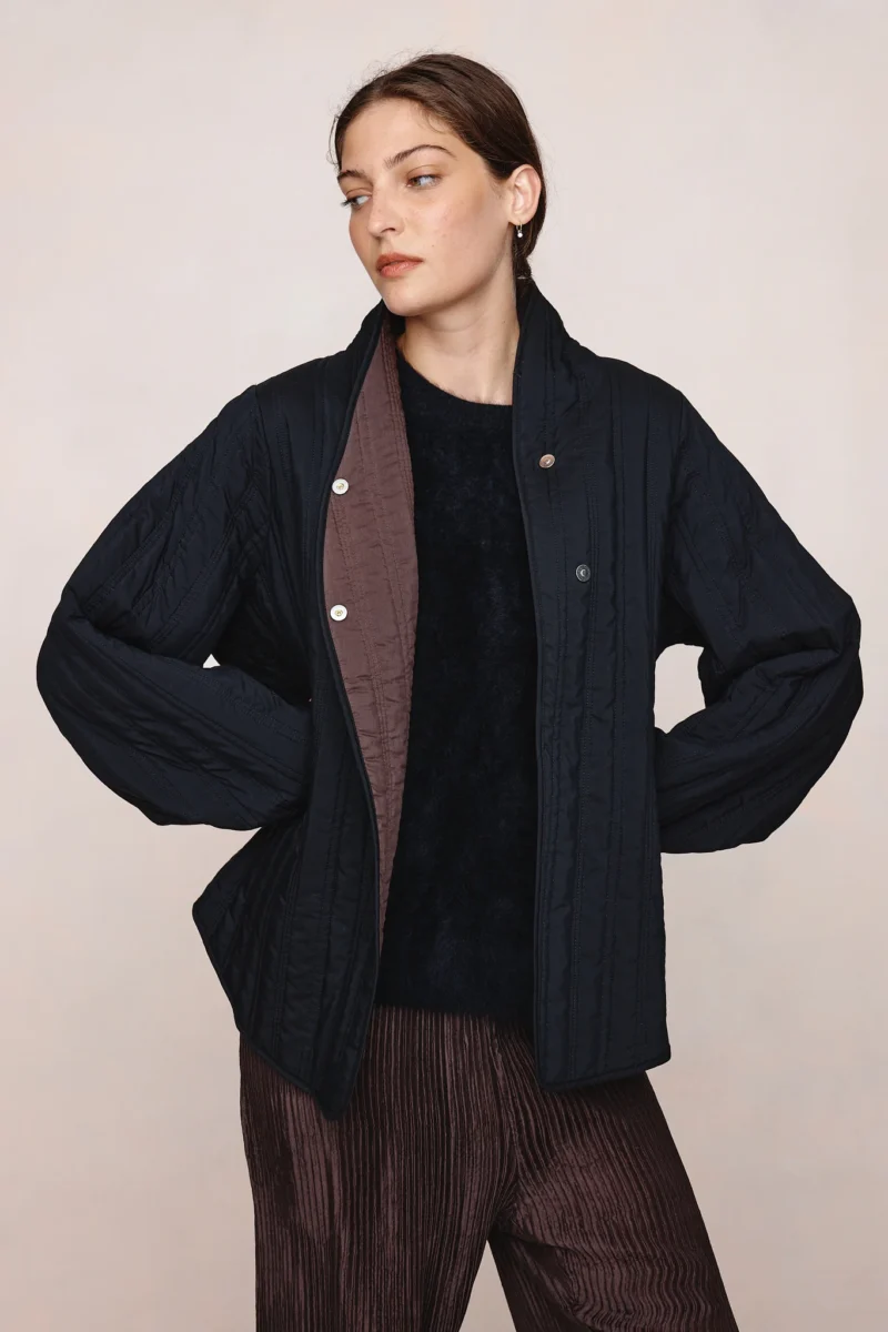 Agnes Jacket | Black/Tapenade | Marle | Harry&Gretel