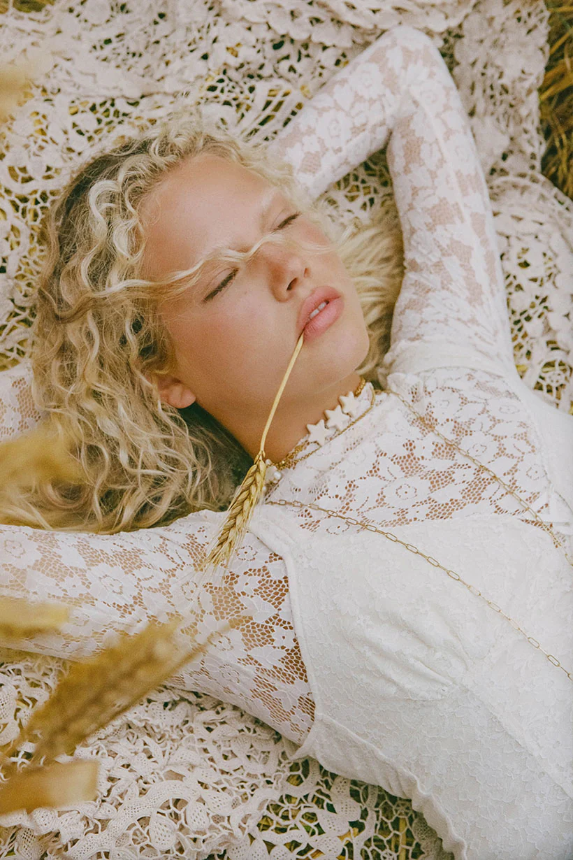 Juliette Lace Top | Vintage Cream - Image 3