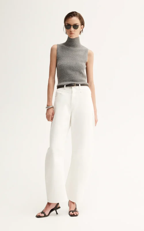 Ronnie Knit Top | Grey