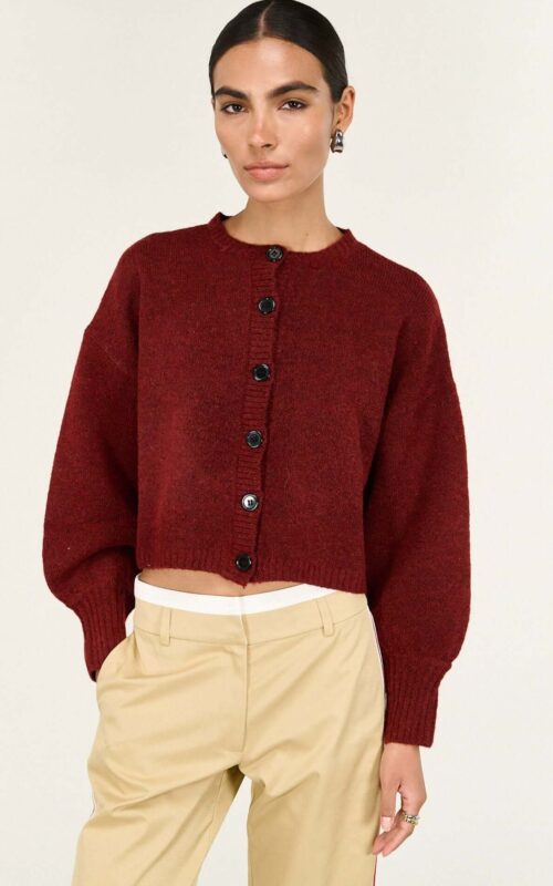 Sigrid Cardigan | Wine