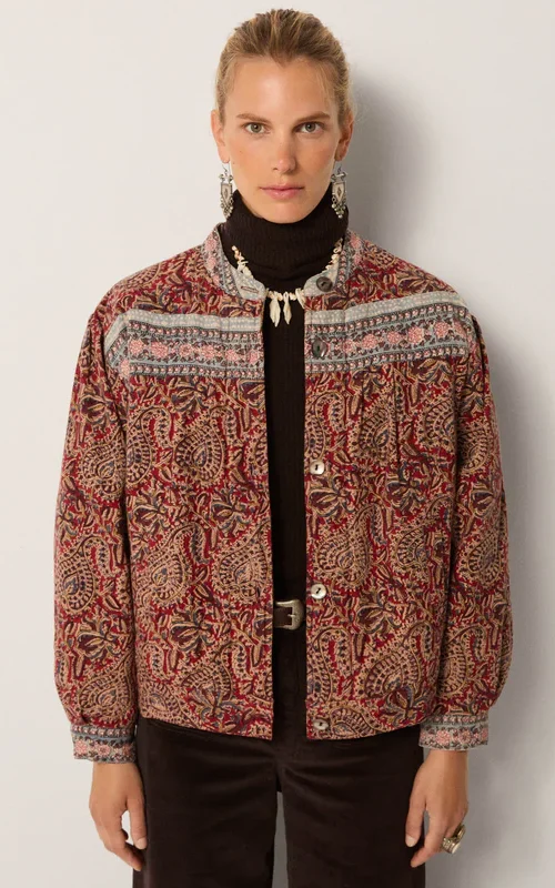 Olivia Jacket | Burnt Russet