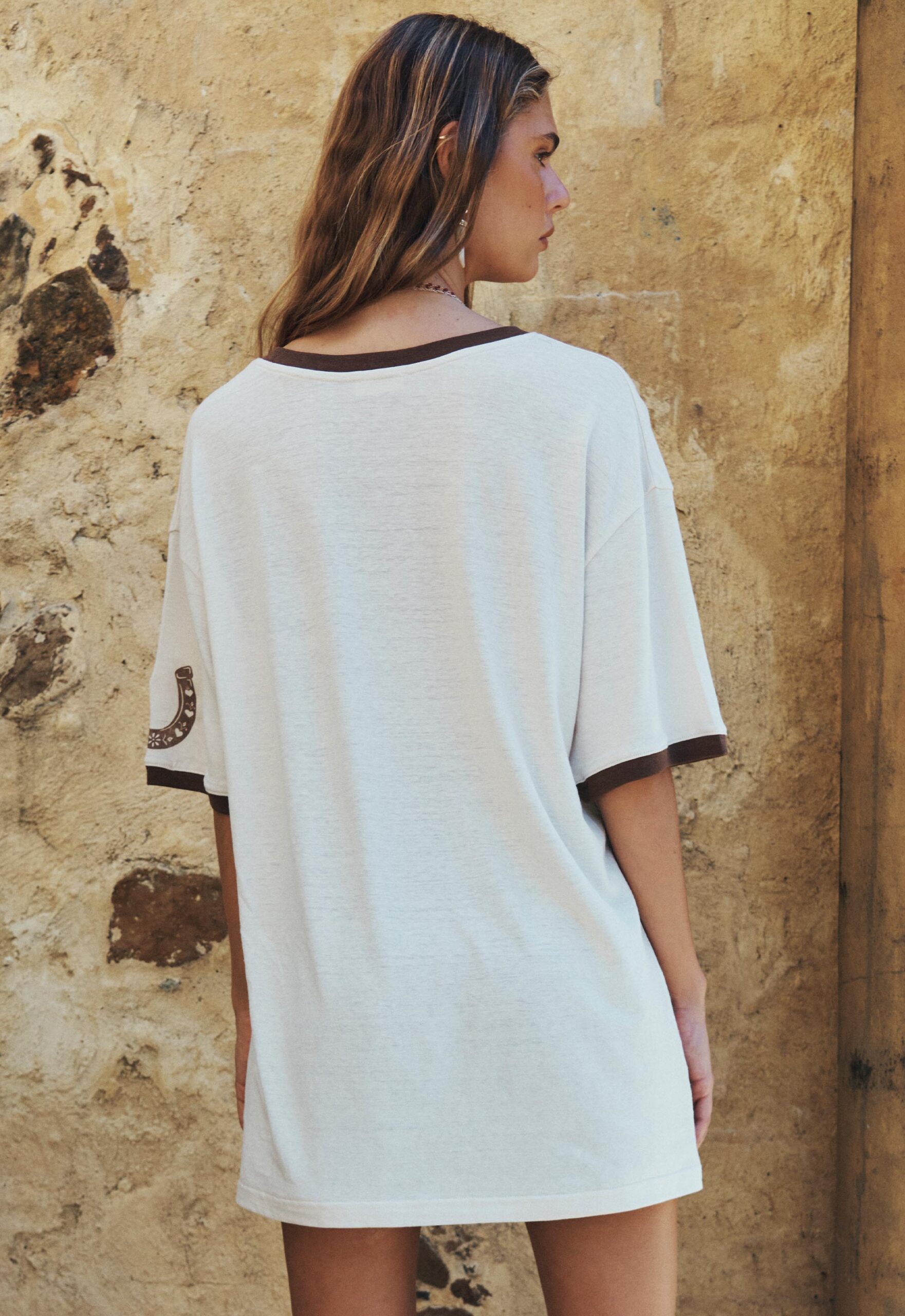 Texas Sweetheart Oversized Tee | Vintage Cream - Image 3