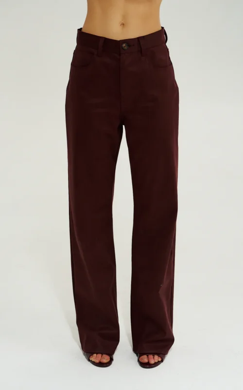 Vegan Suede Jean | Syrah