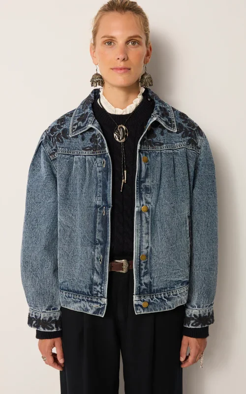 Wesley Jacket | Western Blue