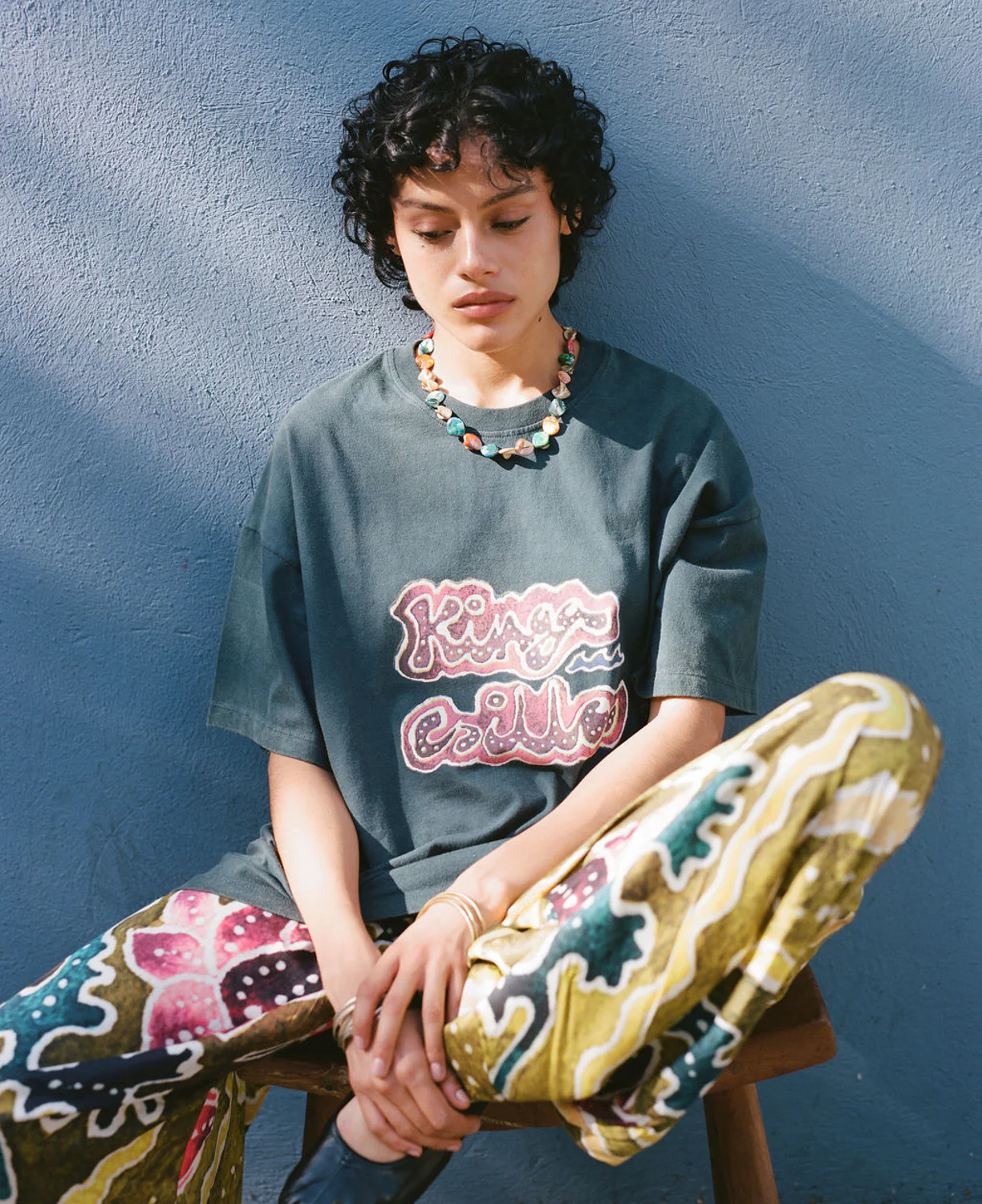 Avviso Lotus OG Tee | Washed Black