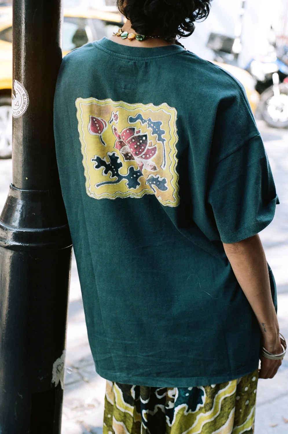 Avviso Lotus OG Tee | Washed Black - Image 3