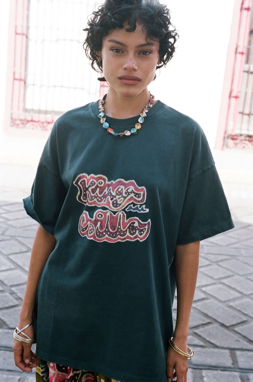 Avviso Lotus OG Tee | Washed Black - Image 2
