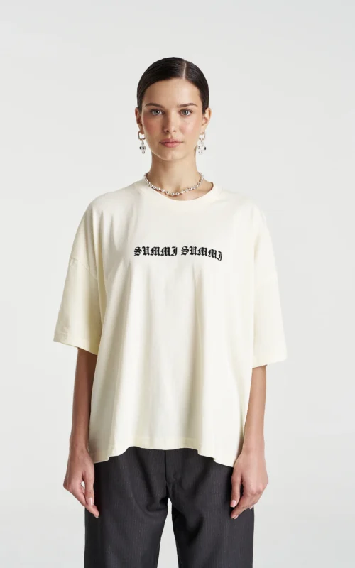 Butterfly SS Tee | Vanilla