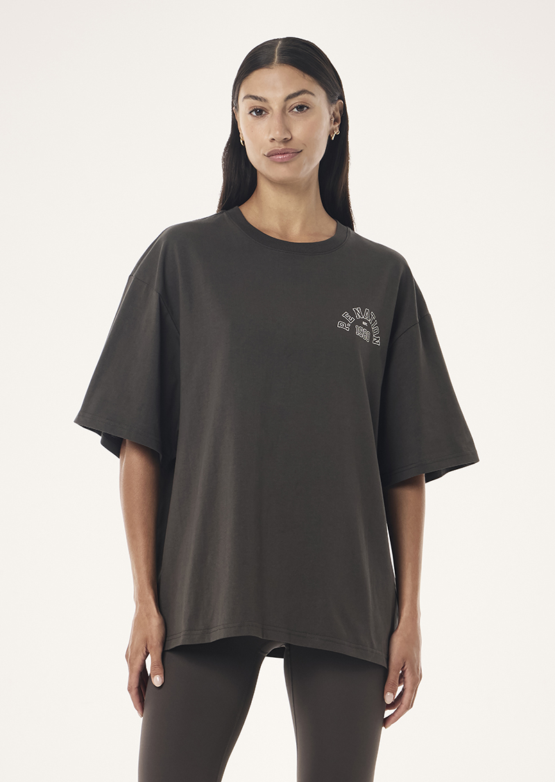 Established Oversized Tee | Dark Olive