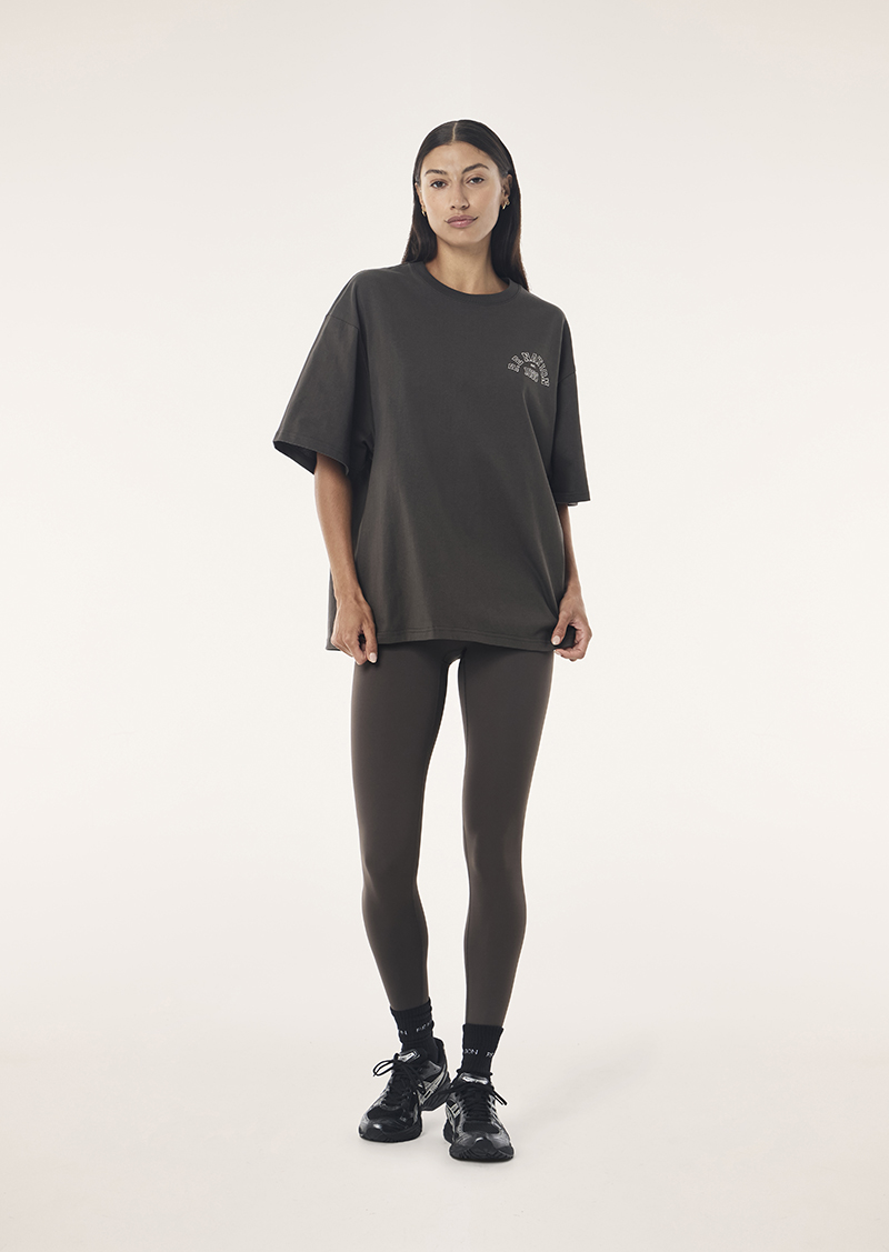 Established Oversized Tee | Dark Olive - Image 7
