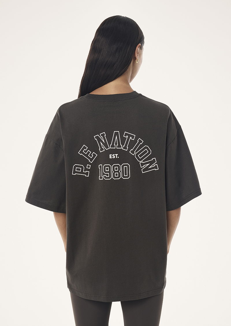 Established Oversized Tee | Dark Olive - Image 3
