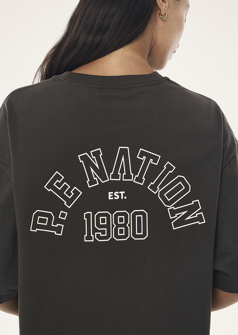 Established Oversized Tee | Dark Olive - Image 6