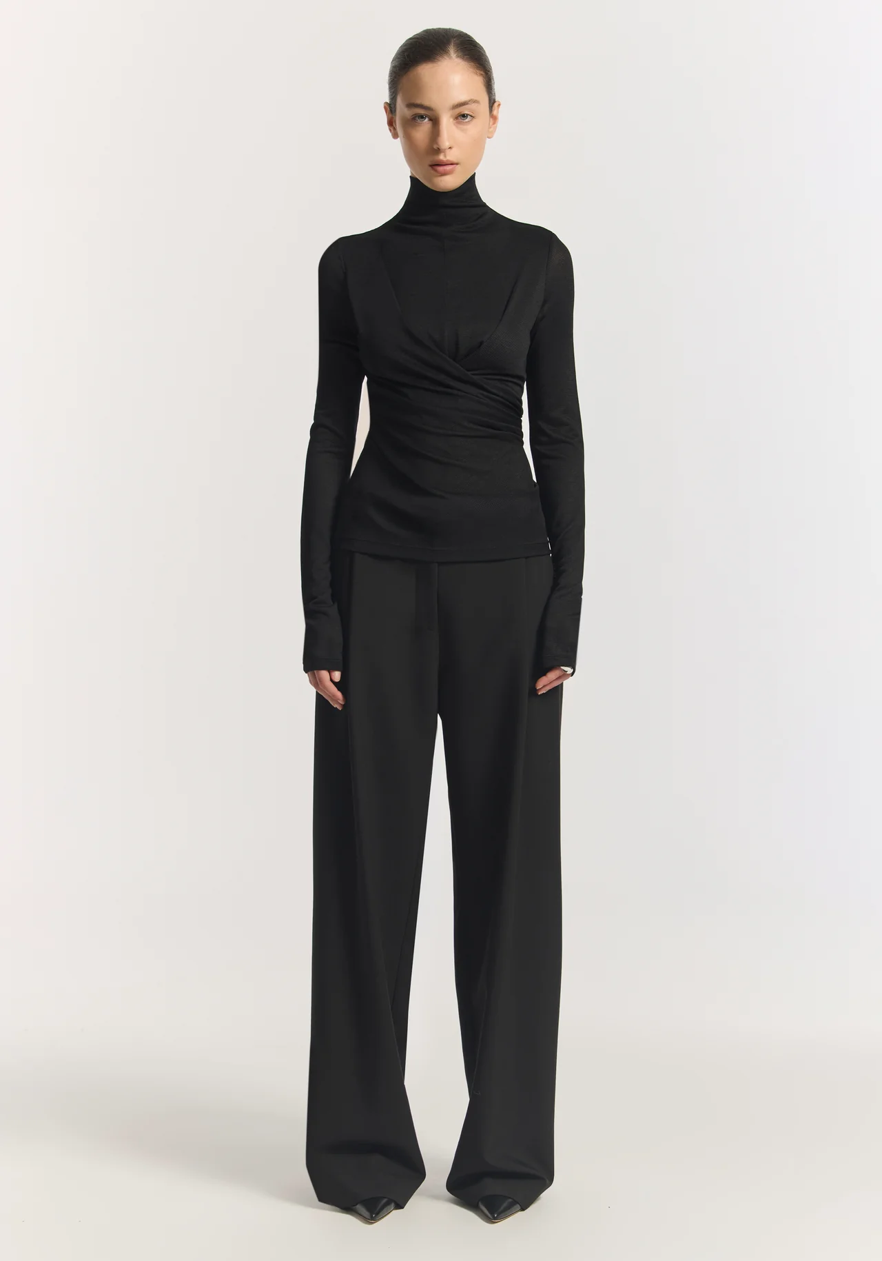 Iridescent Top | Black
