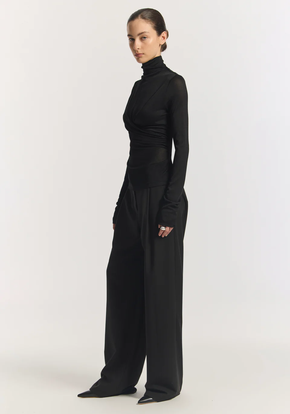 Iridescent Top | Black - Image 3