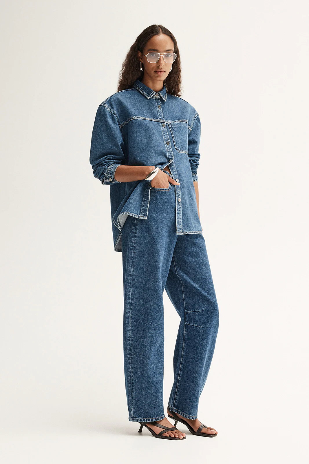 Kennedy Denim Shirt | Dark Indigo - Image 2