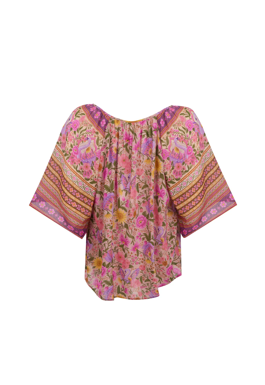 Swan Lake Flutter Sleeve Blouse | Lilac Rose - Image 10