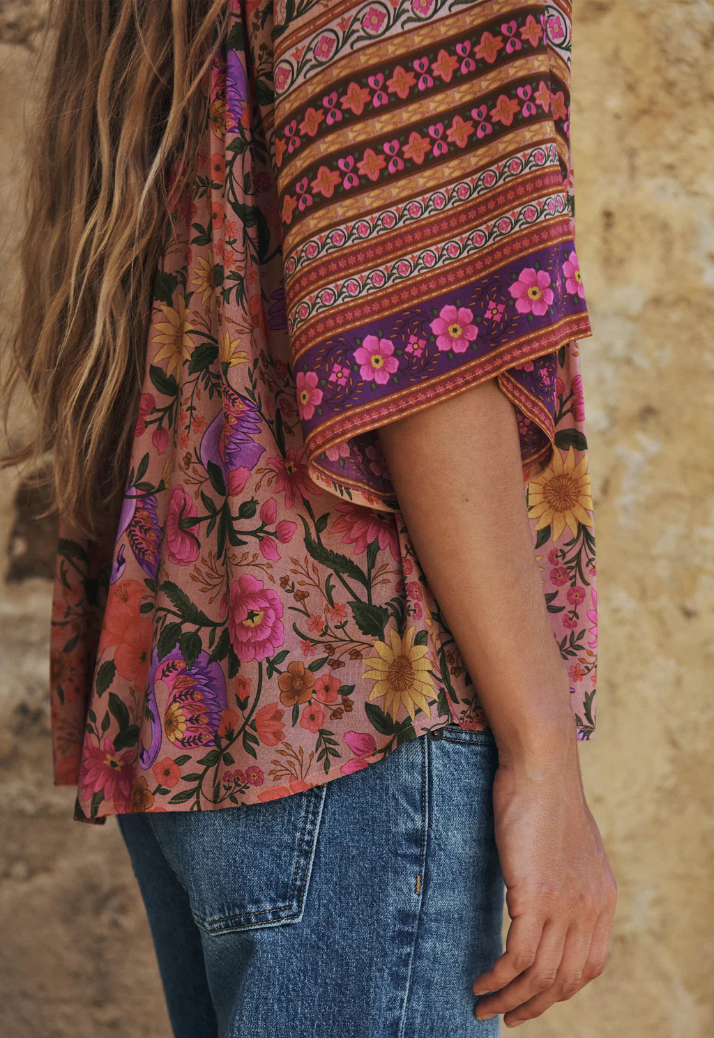 Swan Lake Flutter Sleeve Blouse | Lilac Rose - Image 6