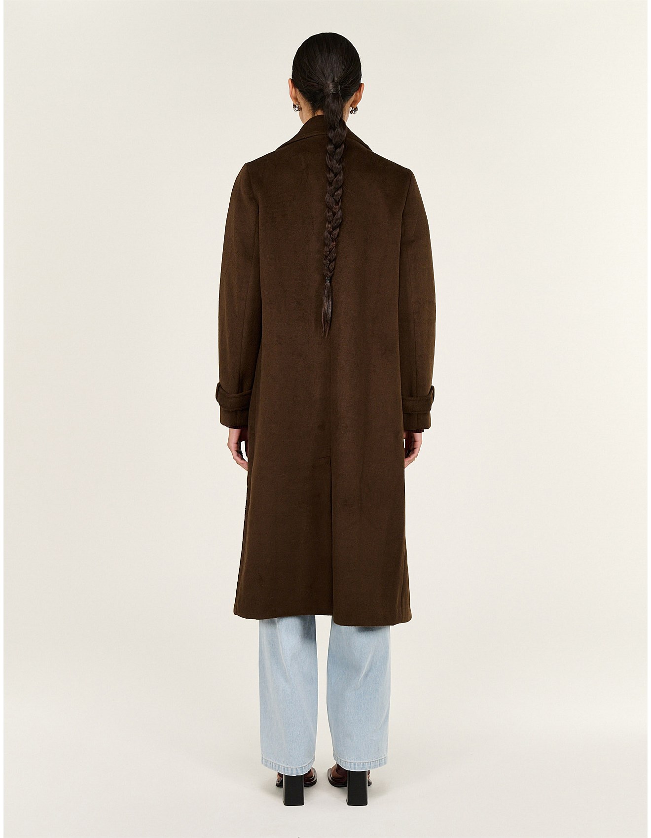 Irena Coat | Chocolate - Image 2