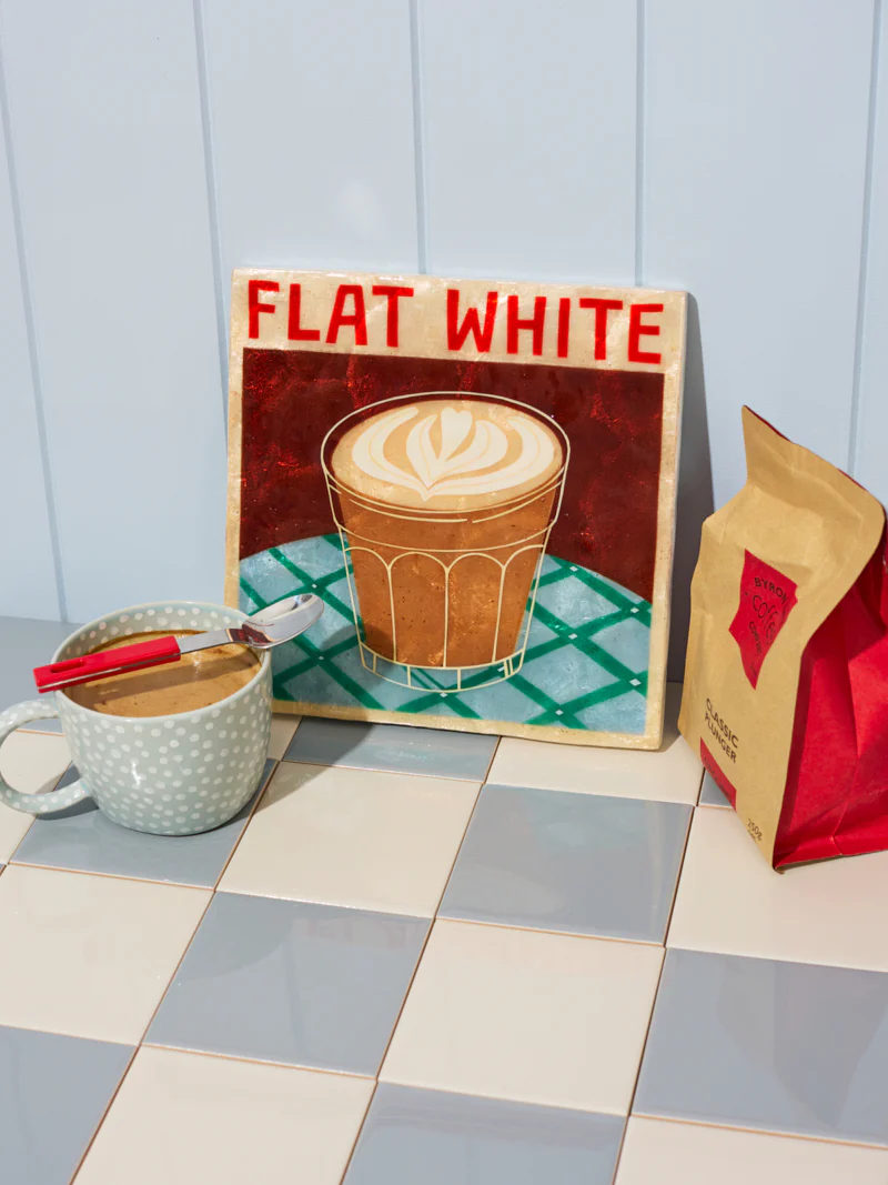 Barista Wall Art | Flat White - Image 2