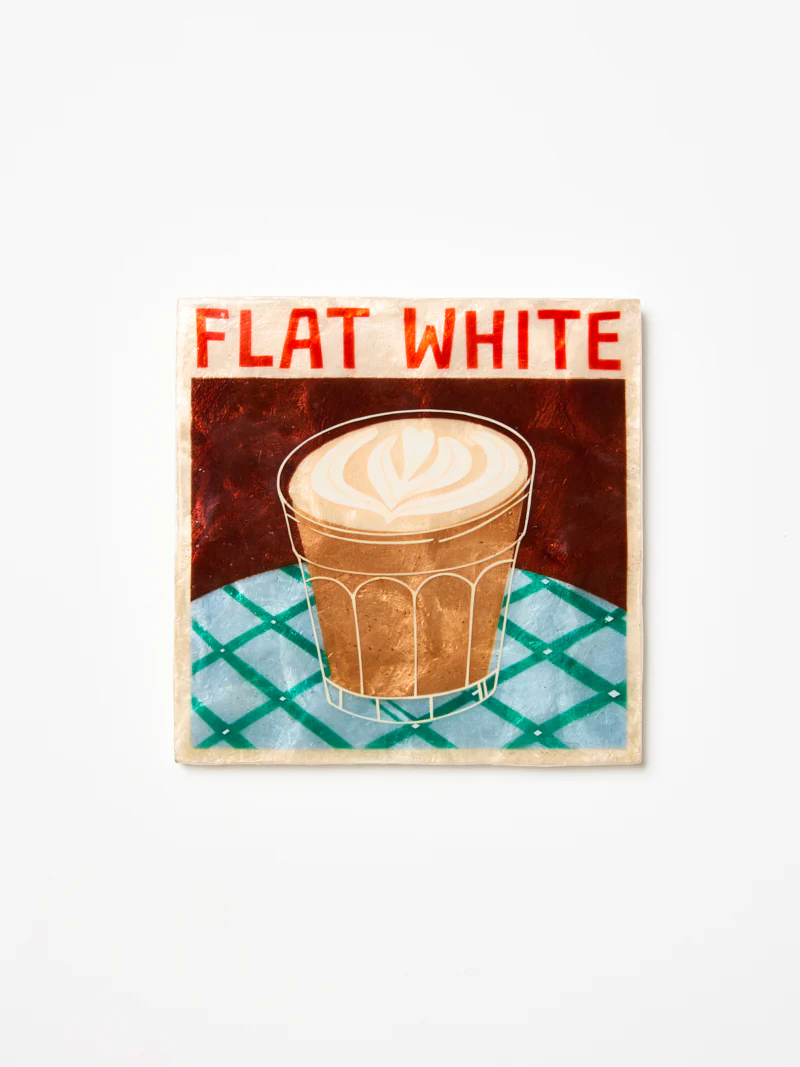 Barista Wall Art | Flat White