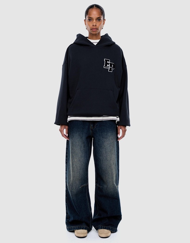 Cassie Oversized Hoodie | Washed Midnight - Image 5
